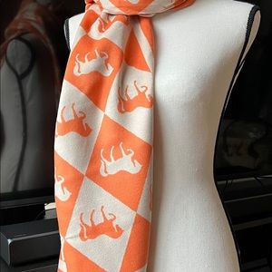 Women New Horse jacquard women's scarf warm shawl thickened  cashmere scarf